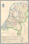 A20-B03 Toeristenkaart van Nederland , ca. 1935